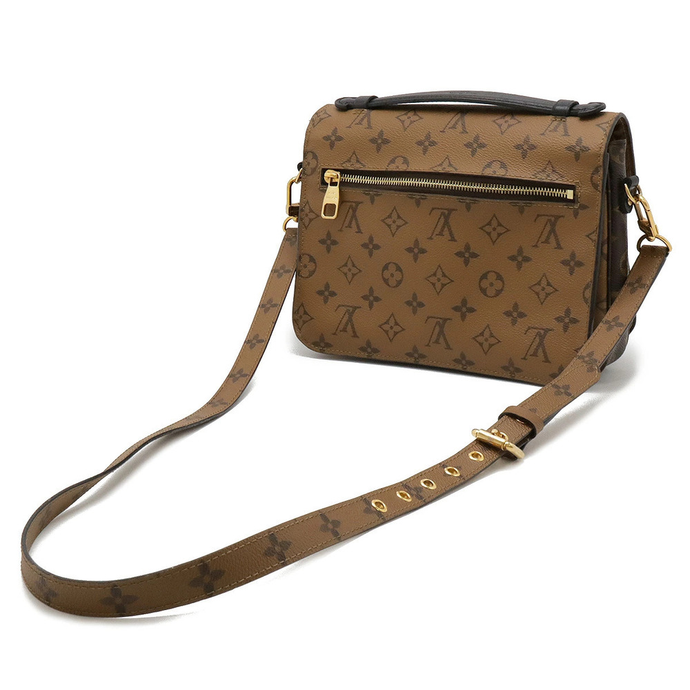 Louis Vuitton Bag Metis Shoulder Pochette Monogram Reverse 2way Brown